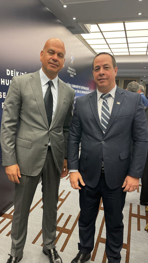 Küba Sağlık Bakanı Portal Miranda ile Gökhan Eşeli