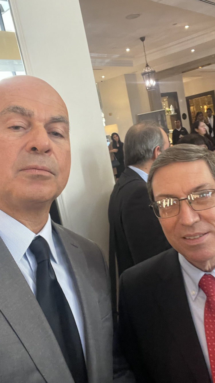 Küba Dışişleri Bakanı Bruno Rodriguez ve Gökhan Eşeli
