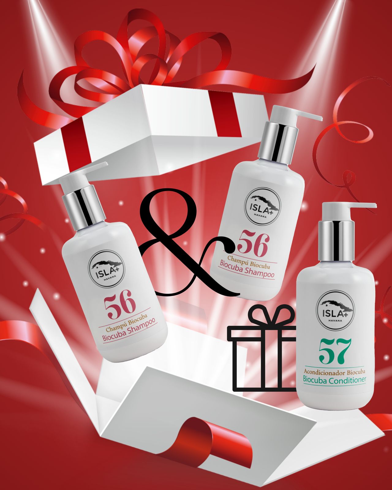 2 Adet 56 Biocuba Shampoo alana 1 Adet 57 Biocuba Conditioner hediye