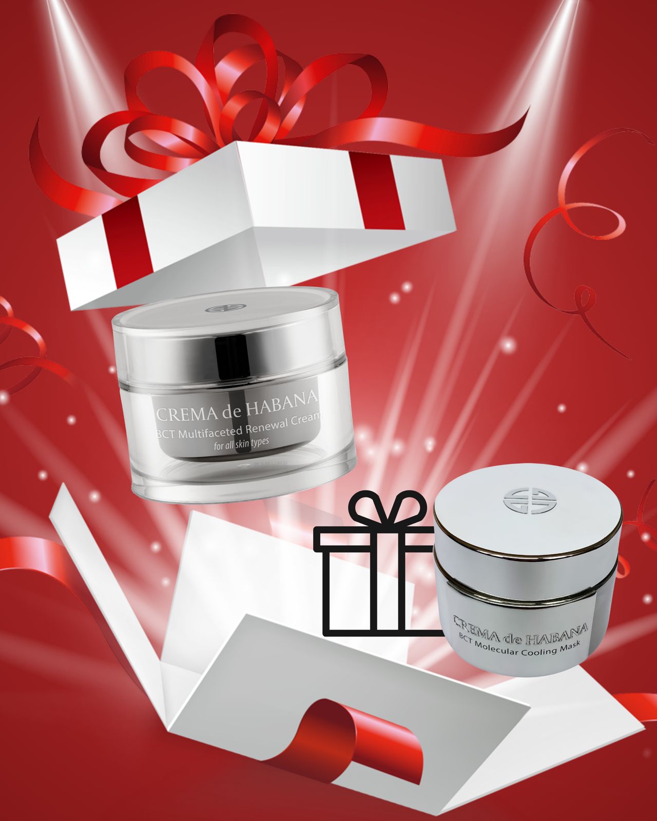 1 Adet BCT Multifaceted Renewal Cream alana 1 adet  BCT Molecular Cooling Mask hediye